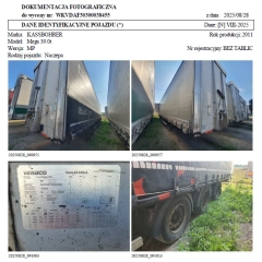 Naczepa Kässbohrer Mega 39.0t - 2011 r.