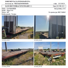 Naczepa Kässbohrer Mega 39.0t - 2011 r.