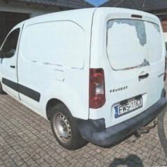 Syndyk sprzeda pojazd PEUGEOT PARTNER, rok produkcji 2011